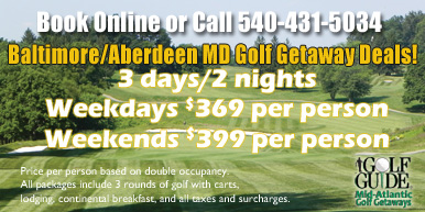 Baltimore County Golf Getaways